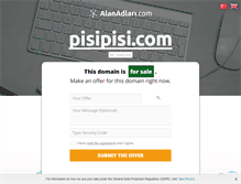 Tablet Screenshot of pisipisi.com
